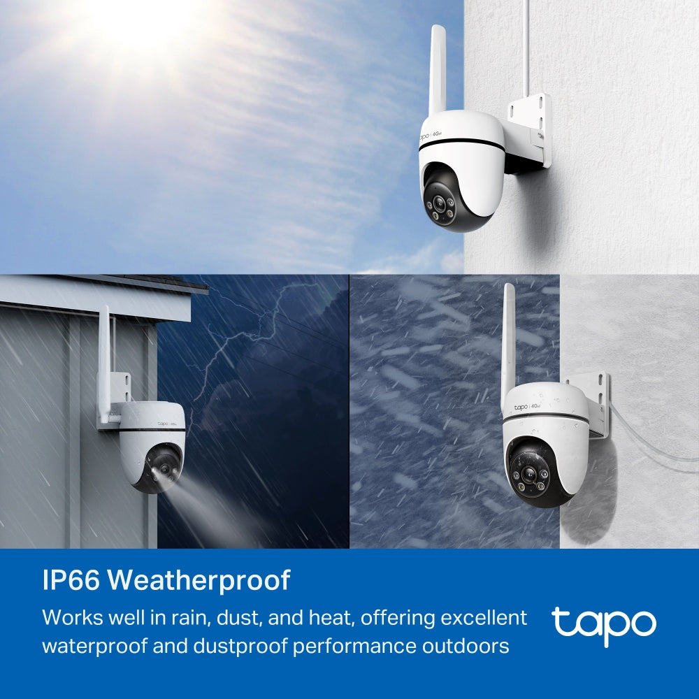 TP-Link Tapo C501GW Outdoor Pan/Tilt 4G LTE Camera - (Wi-Fi Is Not Available) TP-Link Tapo C501GW Outdoor Pan/Tilt 4G LTE Camera - (Wi-Fi Is Not Available)